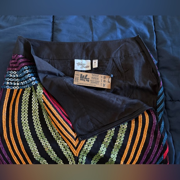 THE HIPPIE SHAKE rainbow sequin pants #ONTOUR74 - Picture 7 of 7